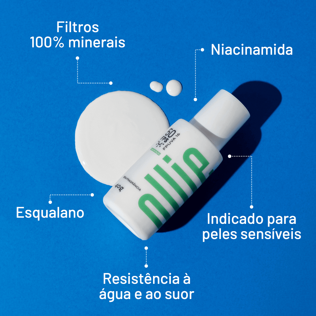 Protetor Solar Mineral Fluido FPS 50 FPUVA 16 - Image 2